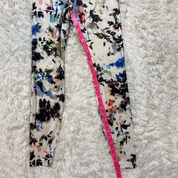 Nike Dr-Fit Leggings Pants Yoga Athletic Watercolor Splash Size M Full Length - Picture 7 of 10